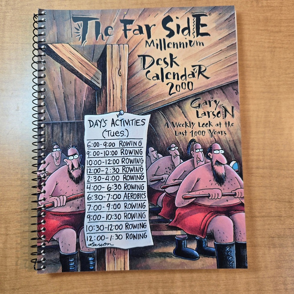 2000 THE FAR SIDE  Millennium Desk Calendar‎ by Gary Larson BRAND NEW